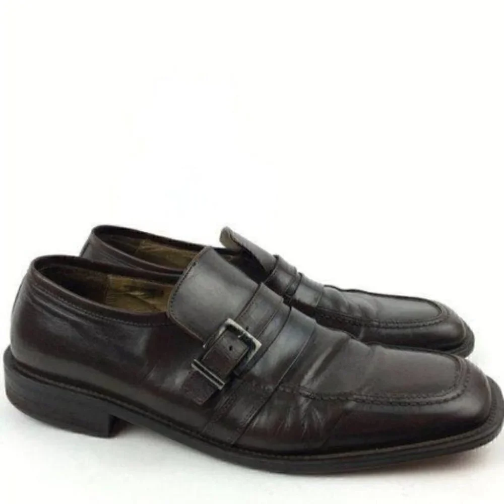 Kenneth Cole New York Loafers 14 Italian Leather
